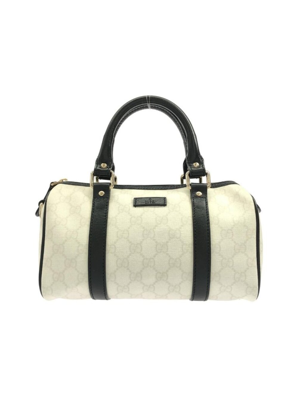 Gucci Boston Bag Travel Bag White